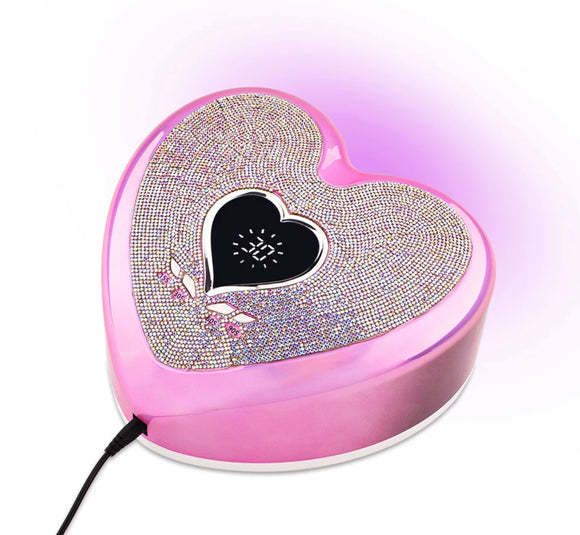 Crystal Heart Breaker Lamp