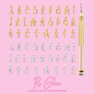 Nail Piercing Alphabet Kit
