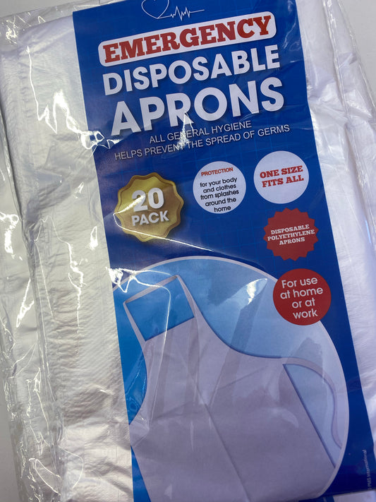 Clear Disposable Aprons