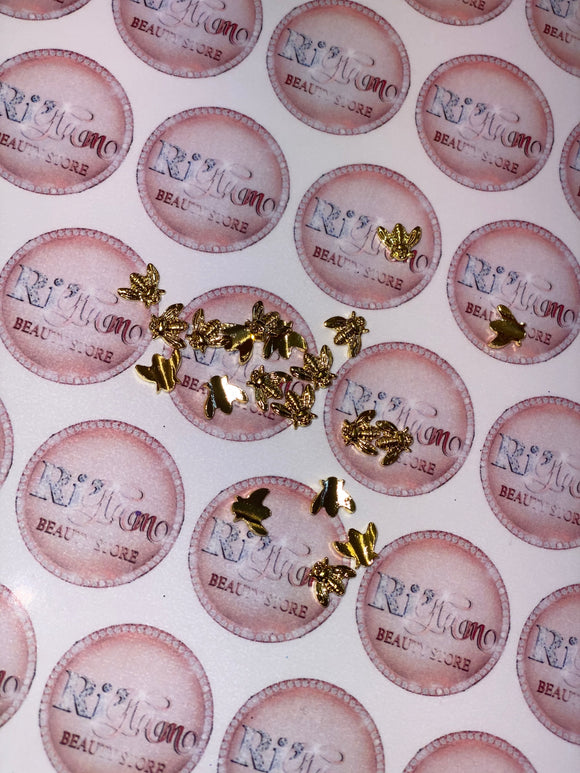 GG Gold Bee Metal Embellishments